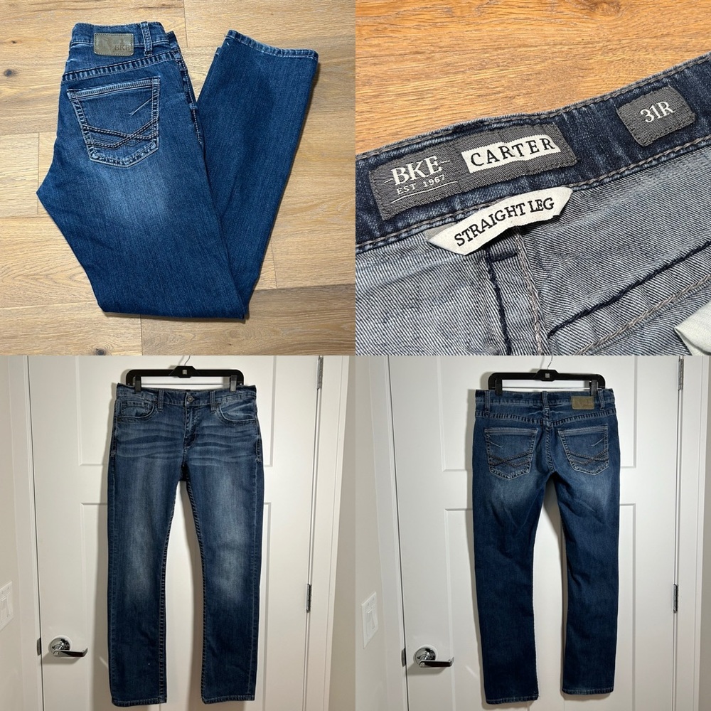 Men’s 31X32 BKE jeans